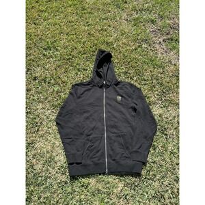 Monster Energy Hoodie Full Zip Men's XL Y2K Racing